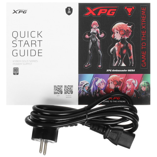 Купить Блок питания ADATA XPG KYBER 650 [KYBER650G-BKCEU] черный  5416287. Характеристики, отзывы и цены в Донецке