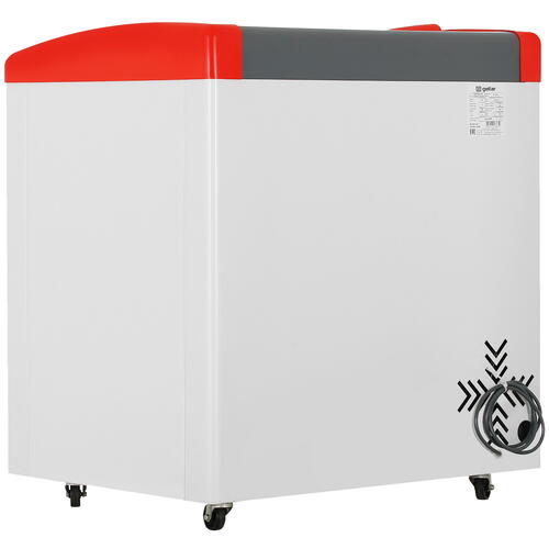 Купить Морозильный ларь Frostor Gellar FG 250 E белый, красный  1109655. Характеристики, отзывы и цены в Донецке