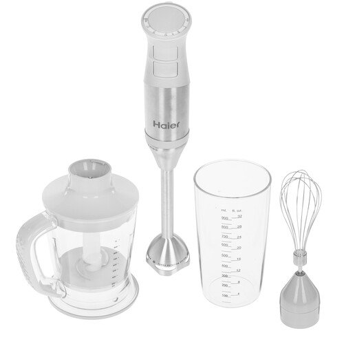 Купить Блендер погружной Haier HB-501 серебристый  5069066. Характеристики, отзывы и цены в Донецке