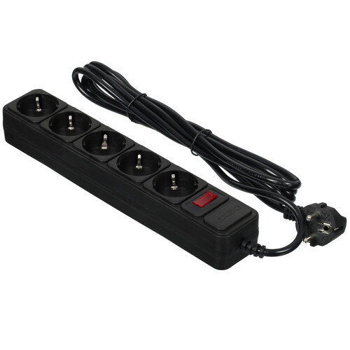 Купить Сетевой фильтр DEXP Standard 530В черный  5086571. Характеристики, отзывы и цены в Донецке