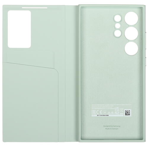 Купить Чехол-книжка  Samsung Smart View Wallet Case для Samsung Galaxy S24 Ultra зеленый  5459410. Характеристики, отзывы и цены в Донецке
