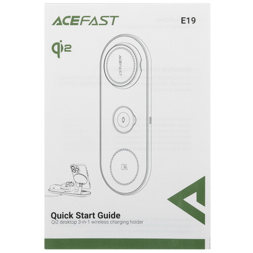 Купить Беспроводное зарядное устройство ACEFAST E19 черный  5464029. Характеристики, отзывы и цены в Донецке