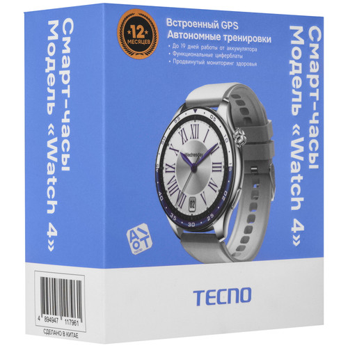 Купить Смарт-часы Tecno Watch 4  5941656. Характеристики, отзывы и цены в Донецке