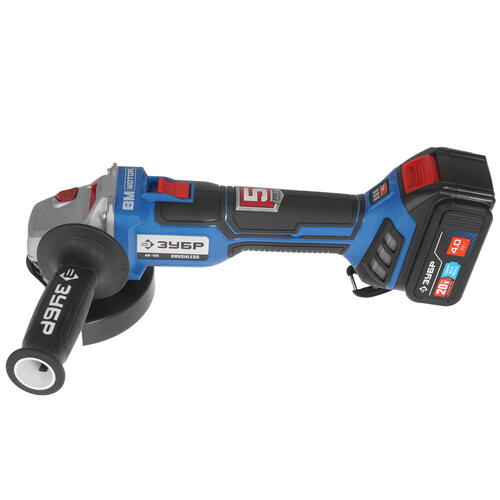 Купить Углошлифовальная машина (УШМ) Зубр AB-125-41 20V MAX LITHIUM PRO  4857165. Характеристики, отзывы и цены в Донецке