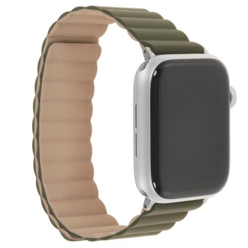 Купить Ремешок uBear для Apple Watch 38/ 40/ 41mm зеленый/серый  5460694. Характеристики, отзывы и цены в Донецке