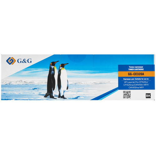 Купить Картридж лазерный G&G GG-CE320A черный  9065601. Характеристики, отзывы и цены в Донецке