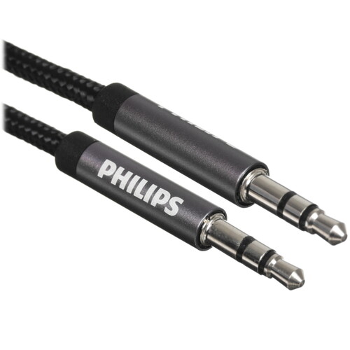 Купить Кабель   Philips jack 3.5 мм - jack 3.5 мм серый  5604556. Характеристики, отзывы и цены в Донецке