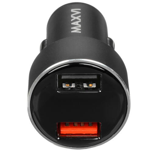 Купить Автомобильное ЗУ Maxvi CCM-M542 LED серебристый  5366932. Характеристики, отзывы и цены в Донецке