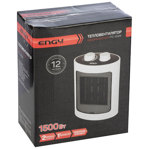 Купить Тепловентилятор Engy PTC-306W  8198223. Характеристики, отзывы и цены в Донецке