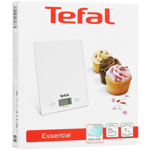 Купить Кухонные весы Tefal BC5304V0 белый  4716780. Характеристики, отзывы и цены в Донецке