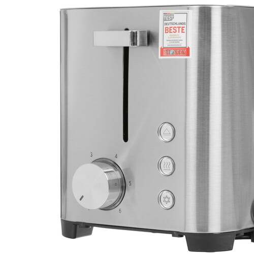 Купить Тостер ProfiCook PC-TA 1251 серебристый  9973712. Характеристики, отзывы и цены в Донецке