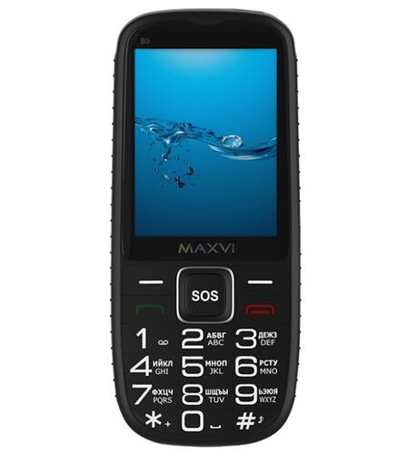 Купить Сотовый телефон Maxvi B9 черный  4714234. Характеристики, отзывы и цены в Донецке