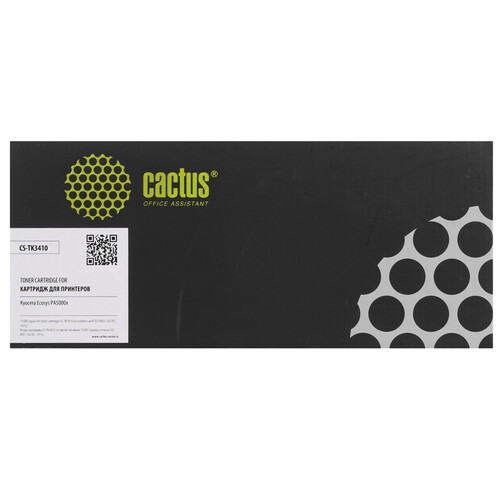 Купить Картридж лазерный Cactus CS-TK3410 черный, с чипом  9270709. Характеристики, отзывы и цены в Донецке