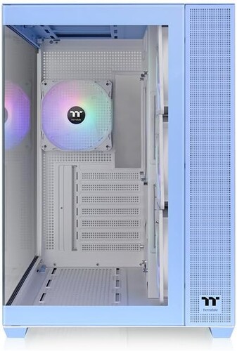 Купить Корпус Thermaltake View 380 TG ARGB Hydrangea Blue [CA-1Z2-00MFWN-00] голубой  5462285. Характеристики, отзывы и цены в Донецке