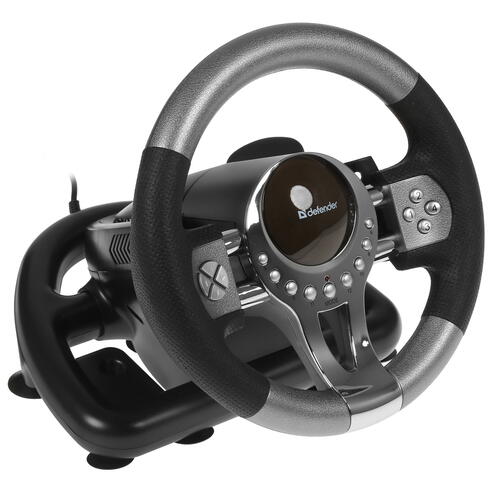 Купить Руль Defender Forsage GTR черный  0111180. Характеристики, отзывы и цены в Донецке