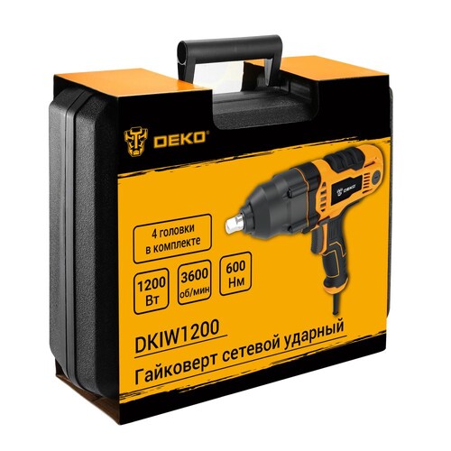 Купить Гайковерт DEKO DKIW1200  5613465. Характеристики, отзывы и цены в Донецке