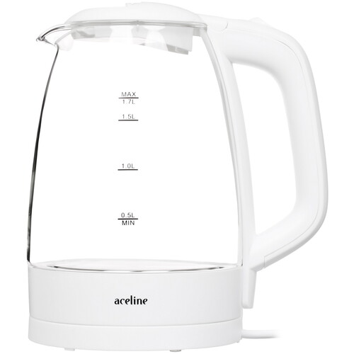 Купить Электрочайник Aceline G-3000 белый  5642574. Характеристики, отзывы и цены в Донецке