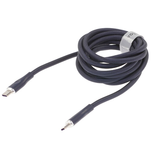 Купить Кабель круглый VOLTME USB Type-C - USB Type-C синий 1.8 м  9210897. Характеристики, отзывы и цены в Донецке