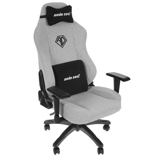 Купить Кресло игровое AndaSeat Phantom 3 серый  5352628. Характеристики, отзывы и цены в Донецке