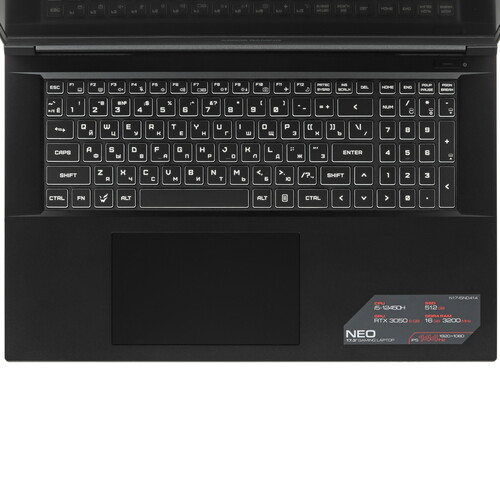 Купить 17.3" Ноутбук ARDOR GAMING NEO N17-I5ND414 черный  9127039. Характеристики, отзывы и цены в Донецке