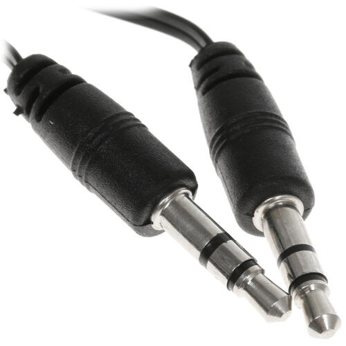Купить Кабель   Aceline 3.5 mm jack - 3.5 mm jack черный  1380494. Характеристики, отзывы и цены в Донецке