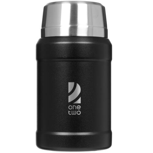 Купить Термос OneTwo Explorer O3VF090 черный  1691796. Характеристики, отзывы и цены в Донецке