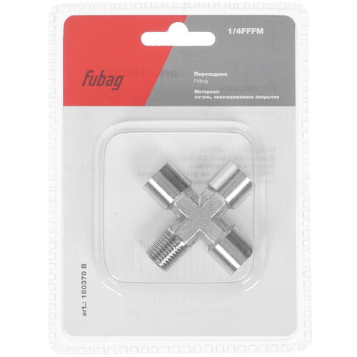 Купить Переходник Fubag 1/4"FFFM 180370 B  1285760. Характеристики, отзывы и цены в Донецке
