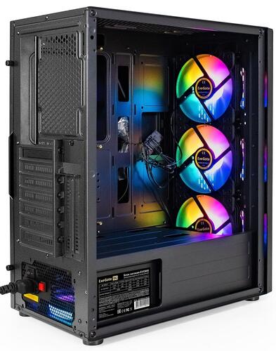 Купить Корпус ExeGate EVO-9205-EVO800 [EX296078RUS] черный  9101579. Характеристики, отзывы и цены в Донецке