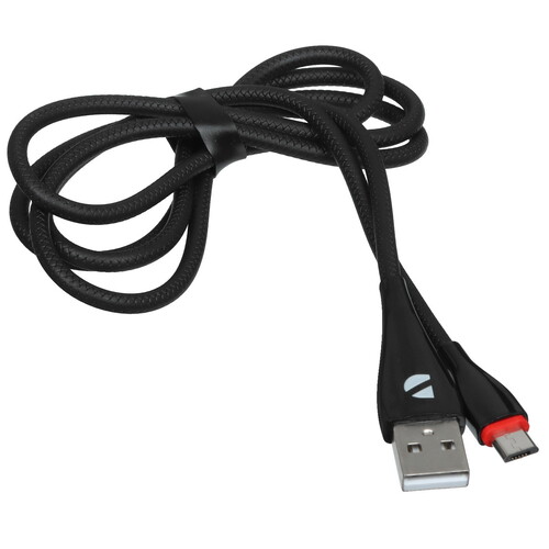 Купить Кабель круглый DEPPA micro USB - USB 2.0 Type-A черный 1 м  9113466. Характеристики, отзывы и цены в Донецке