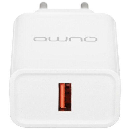 Купить Сетевое зарядное устройство QUMO Energy Light 0107 белый  5627901. Характеристики, отзывы и цены в Донецке