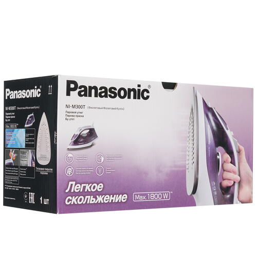Купить Утюг Panasonic NI-M300TVTW фиолетовый  8122157. Характеристики, отзывы и цены в Донецке