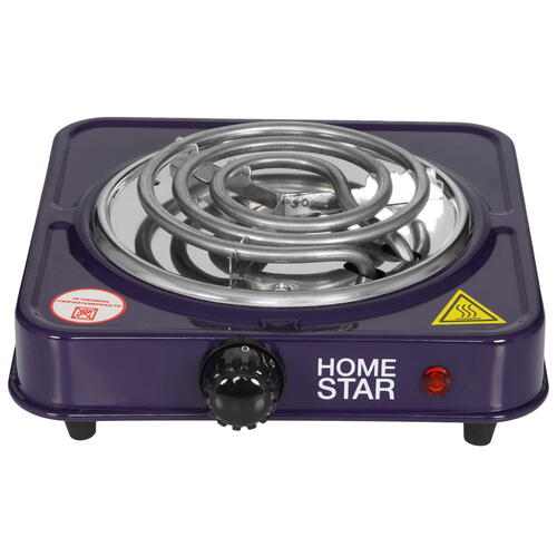 Купить Плита компактная электрическая Homestar HS-1103 фиолетовый  5362797. Характеристики, отзывы и цены в Донецке