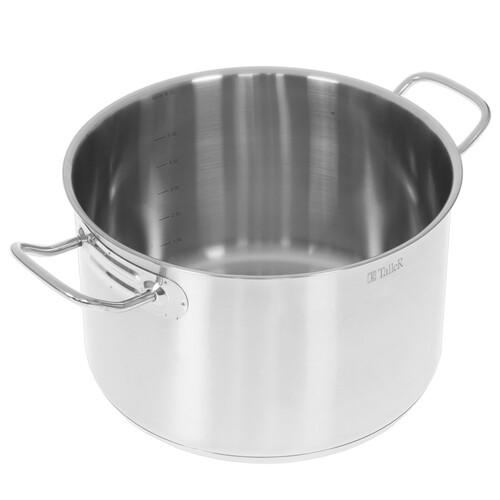 Купить Кастрюля Taller TR-17310 6.5 л 24 см серебристый  5444009. Характеристики, отзывы и цены в Донецке