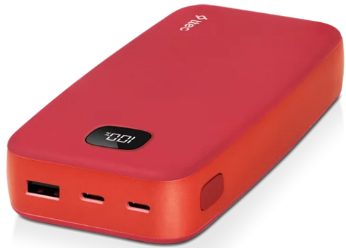 Купить Портативный аккумулятор TTEC ChargeUp LCD красный  9140725. Характеристики, отзывы и цены в Донецке