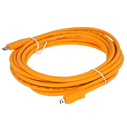 Купить Кабель Tether Tools USB 2.0 Type-C - USB 2.0 mini-B  5605755. Характеристики, отзывы и цены в Донецке