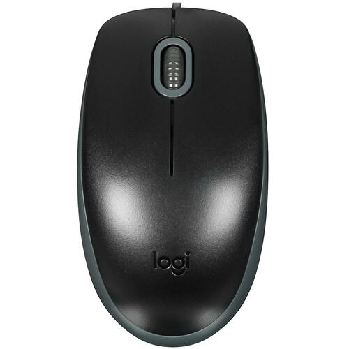 Купить Мышь проводная Logitech M110 Silent [910-005502] черный  5060441. Характеристики, отзывы и цены в Донецке