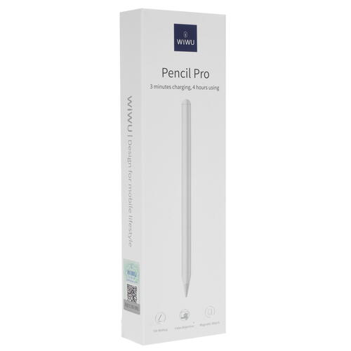 Купить Стилус WiWU Pencil Pro III для Apple iPad белый  5001972. Характеристики, отзывы и цены в Донецке