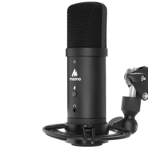 Купить Микрофонный комплект Maono AU-PM401 черный  1641230. Характеристики, отзывы и цены в Донецке