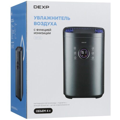 Купить Увлажнитель воздуха DEXP DAH-K4  9116326. Характеристики, отзывы и цены в Донецке
