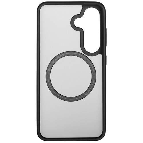Купить Накладка  VLP Haze Case для Samsung Galaxy S25 черный/прозрачный  5613359. Характеристики, отзывы и цены в Донецке