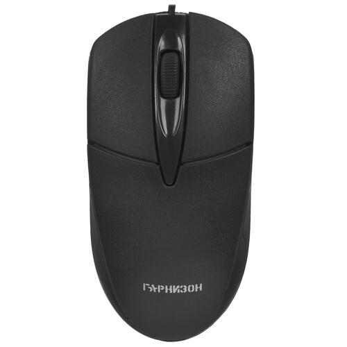 Купить Мышь проводная Гарнизон GM-220 черный  5020122. Характеристики, отзывы и цены в Донецке