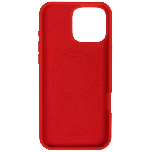 Купить Накладка  Rocket Silk для Apple iPhone 16 Pro Max красный  5474326. Характеристики, отзывы и цены в Донецке