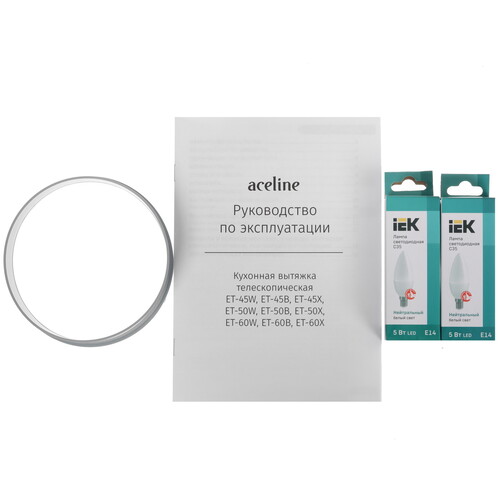 Купить Вытяжка телескопическая Aceline ET-60B черный/черный  9071651. Характеристики, отзывы и цены в Донецке