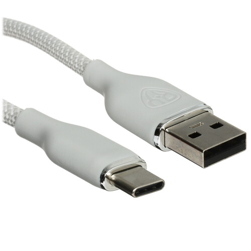 Купить Кабель круглый BY USB Type-C - USB 2.0 Type-A серый 1 м  9201244. Характеристики, отзывы и цены в Донецке