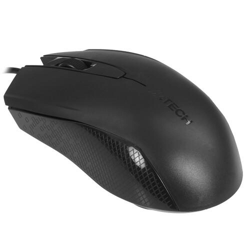 Купить Мышь проводная A4 OP-760 черный [1000 dpi, кнопки - 3]  8125172. Характеристики, отзывы и цены в Донецке