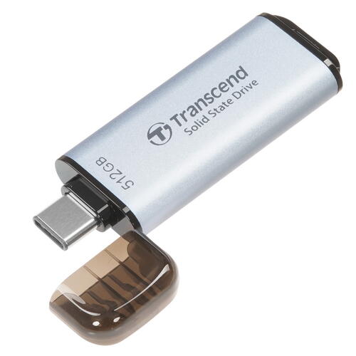 Купить 512 ГБ Внешний SSD Transcend ESD300C [TS512GESD300C]  5452707. Характеристики, отзывы и цены в Донецке