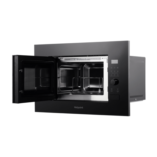 Купить Встраиваемая микроволновая печь Hotpoint MF20G BL H черный  9292303. Характеристики, отзывы и цены в Донецке
