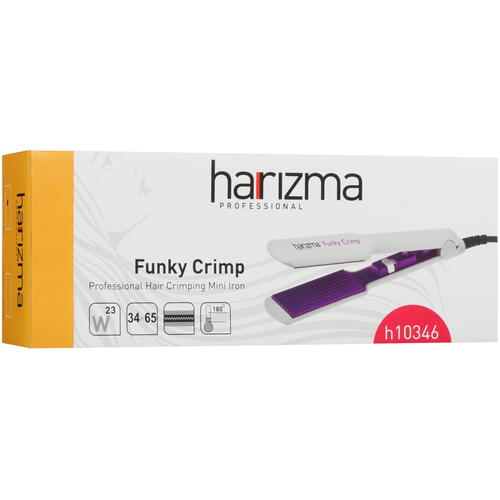 Купить Щипцы для завивки волос Harizma Funky Crimp h10346-16  1140202. Характеристики, отзывы и цены в Донецке