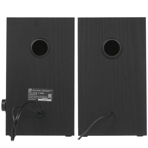 Купить Колонки Oklick OK-162 черный  4710572. Характеристики, отзывы и цены в Донецке