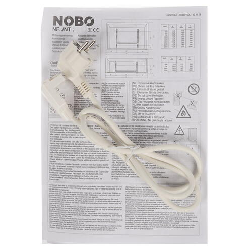 Купить Конвектор Nobo NTL4S 05  8141645. Характеристики, отзывы и цены в Донецке
